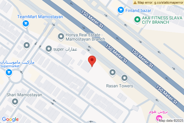 Map Modern 3-Bedroom Apartment in Rasan Towers