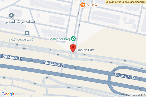 Map Spacious 3-bedroom flat in Erbil
