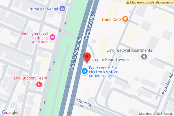 Map Cozy 1-bedroom at Empire Pearl Towers