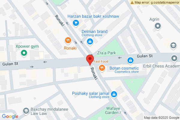 Map House Opposite Garden