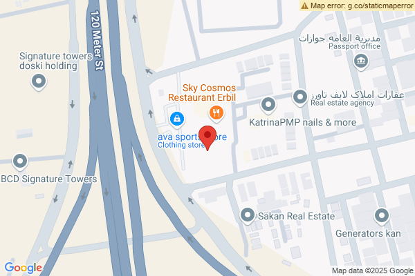 Map 2 BR Apartment in Life Towers