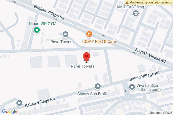 Map Luxurious Apartment in Rami Towers