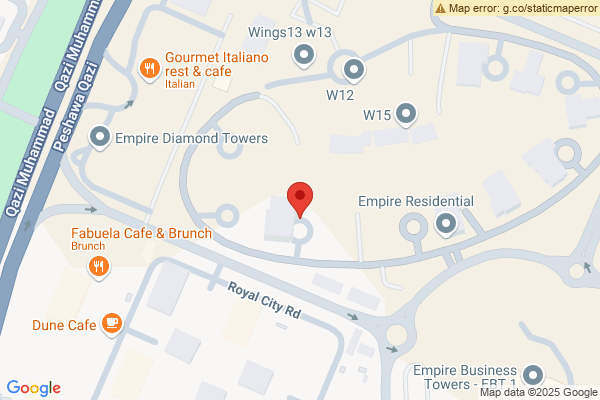 Map Modern 1 Bedroom Apartment in Empire Wings