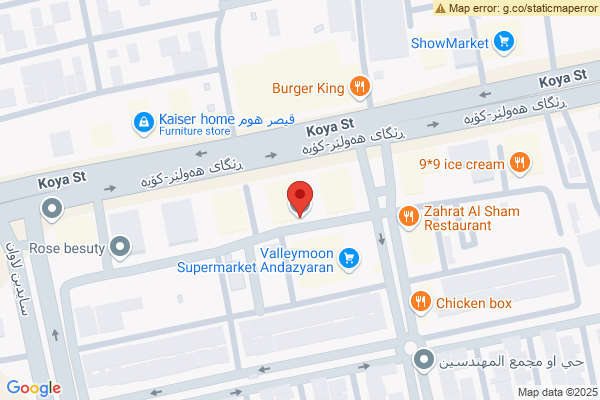 Map Apartment for sale in andazyaran city