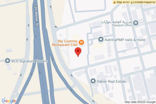 Map Furnished Apartment in Erbil