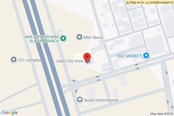 Map Modern Apartment with 3 Bedrooms for Rent