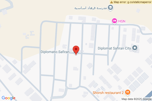 الخريطة منزل واسع بـ 4 غرف نوم في أربيل