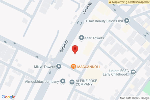 Map Modern Studio Apartment in Star Towers