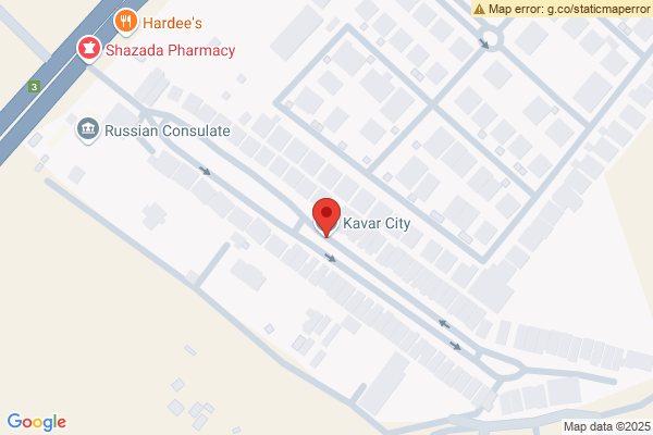 Map Spacious House in Kavar City