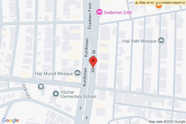 Map Spacious Commercial Plot in Erbil