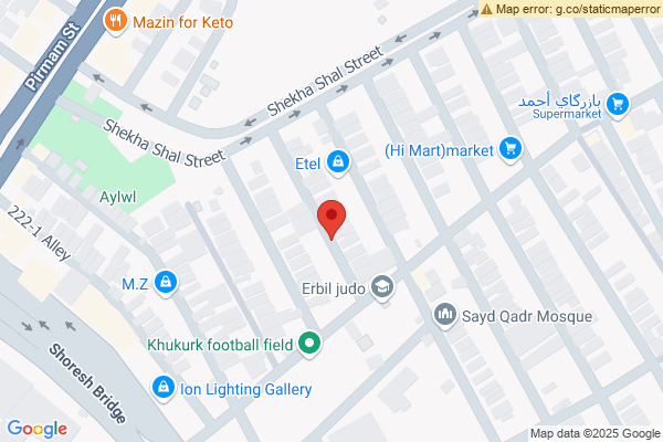 نەخشە موڵکێکی بازرگانی لە هەولێر