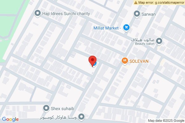 الخريطة شقة واسعة ب4 غرف نوم في أربيل