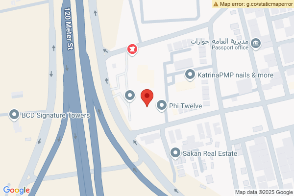 الخريطة شقة بغرفتين واسعة