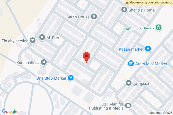 الخريطة شقة بغرفتي نوم في زين ستي