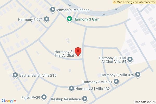 Map Luxurious Villa with 6 Bedrooms
