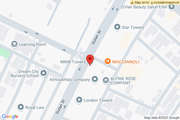 Map Modern 1 Bedroom Apartment in MNW Towers