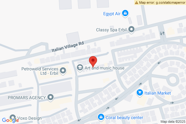 Map Modern office in Italian Village 1