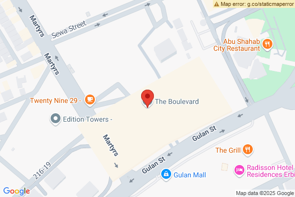 Map Studio apartment for rent in Erbil