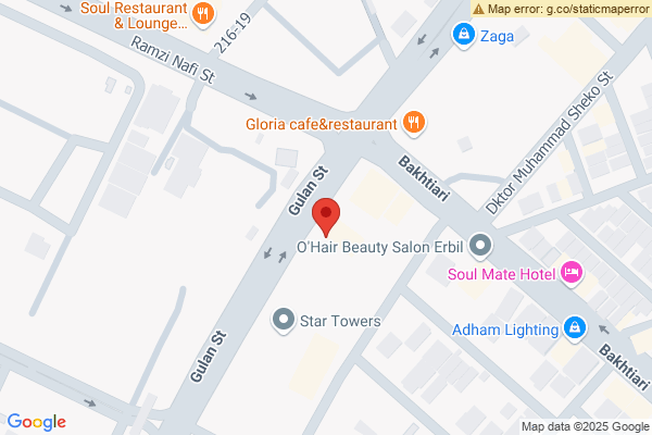 Map Modern Apartment with 3 Bedrooms