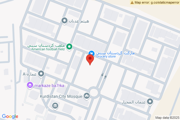 Map Spacious house in Erbil for sale