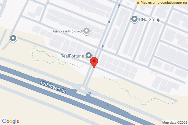 Map Modern Family Residence in Aram Village 2