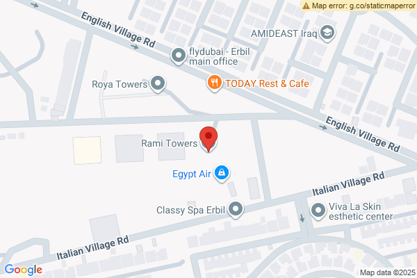 Map High-rise Apartment in Rami Towers