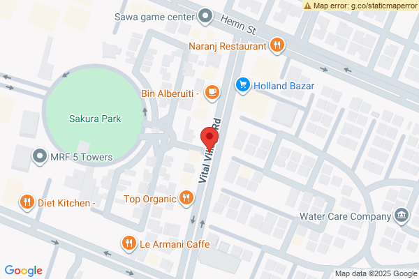 Map Spacious Office in Vital Village Road