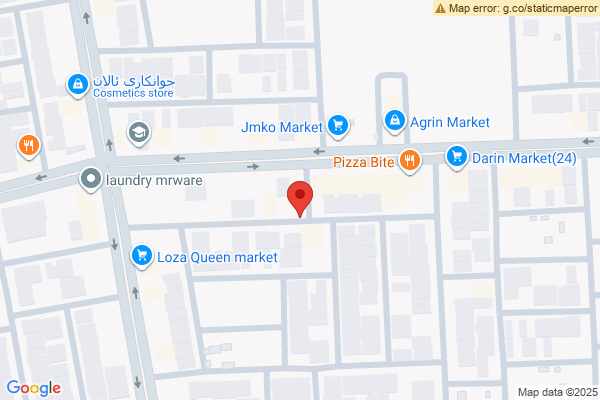 Map Spacious Family House in Hawlery Nwe