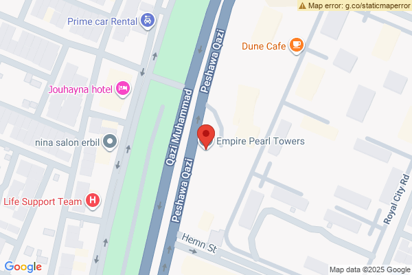Map Modern Studio Apartment in Prime Location