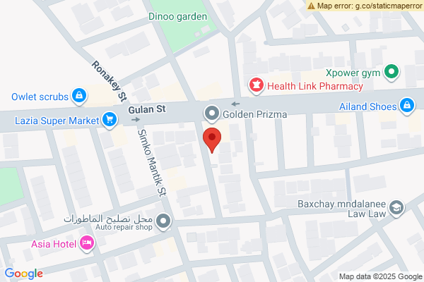 الخريطة منزل واسع في أربيل