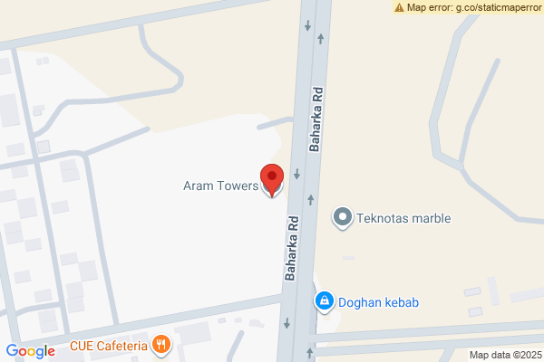 Map Modern Apartment in Aram Tower