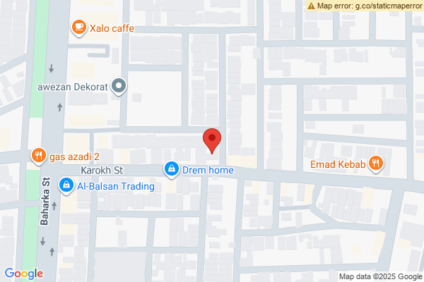 Map Spacious Commercial House in Nusaran