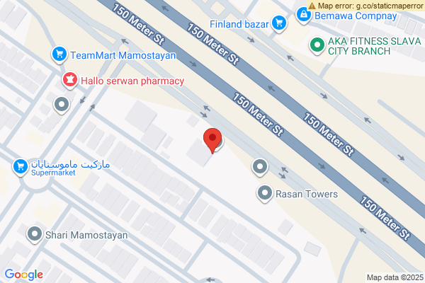 الخريطة شقة مريحة في  رسن تاورز