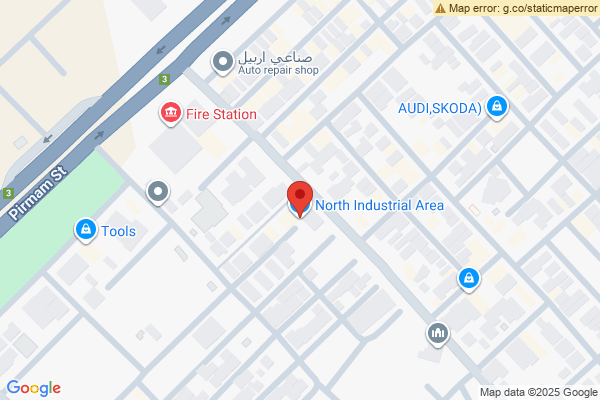 الخريطة محلات بمساحات متنوعة للبيع