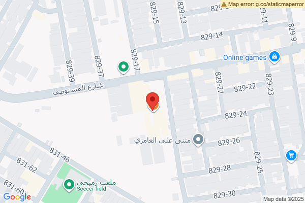 Map Spacious 6-Bedroom House in Al Ehlam