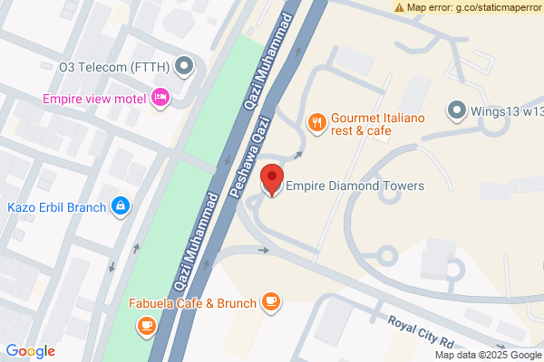 Map Elegant Apartment in Empire Diamond