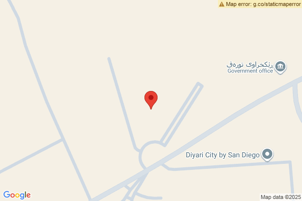 Map Spacious Family House in Diyari City