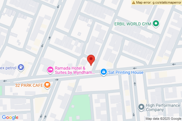 Map Modern Commercial Building with Multiple Rooms