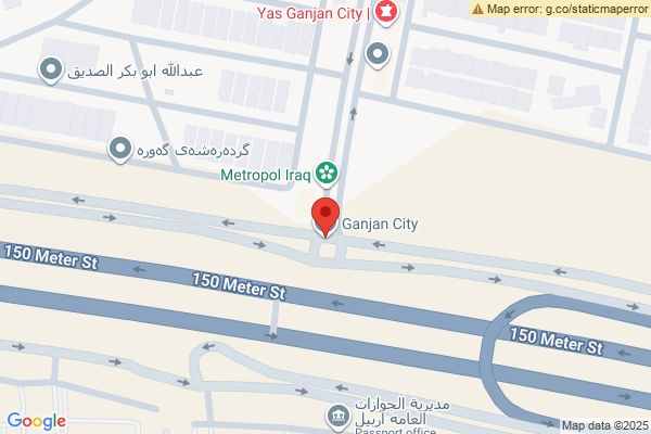 الخريطة فیلا للبيع في مشروع كنجان ستي (كاردنز فيلا)