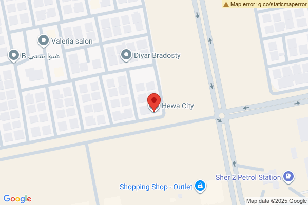 Map Spacious House in Hiwa City