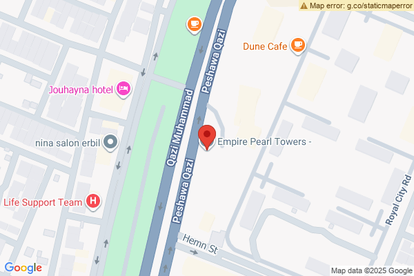 Map Modern Apartment in Empire Pearl Towers