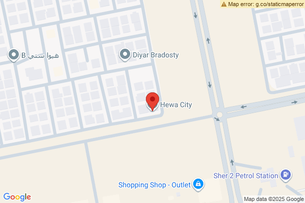 Map Spacious House in Hiwa City