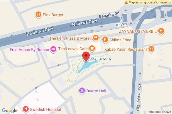 الخريطة شقة عصرية في أربيل