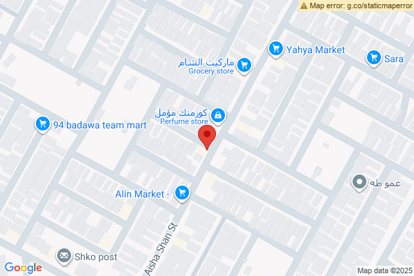 الخريطة مبنى تجاري في أربيل 100م²