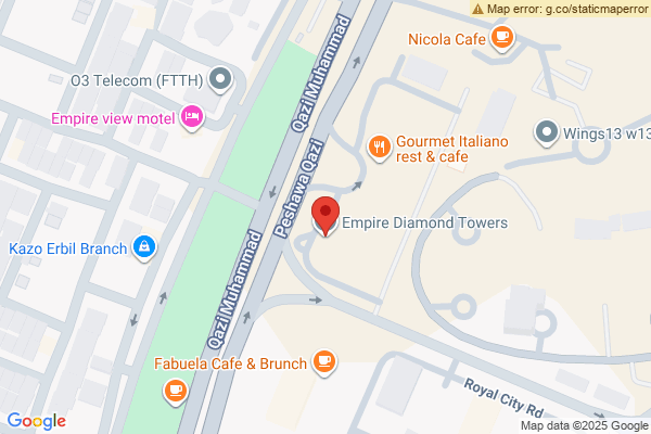 Map One Bedroom Apartment in Empire Diamond