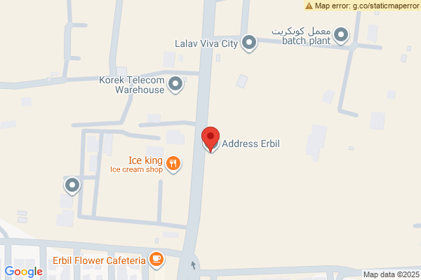 نەخشە شوێنی نیشتەجێبوونی نایاب لەگەڵ دوو هۆڵ