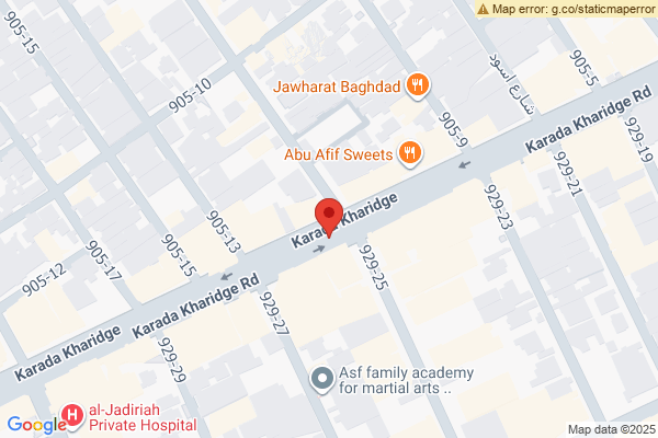 Map Spacious Commercial Property in Karada