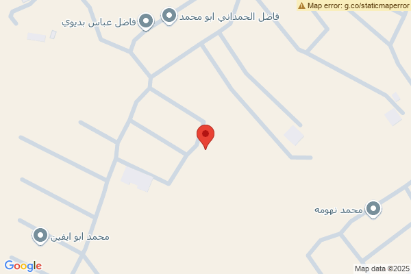 الخريطة مزرعة واسعة في شقلاوة