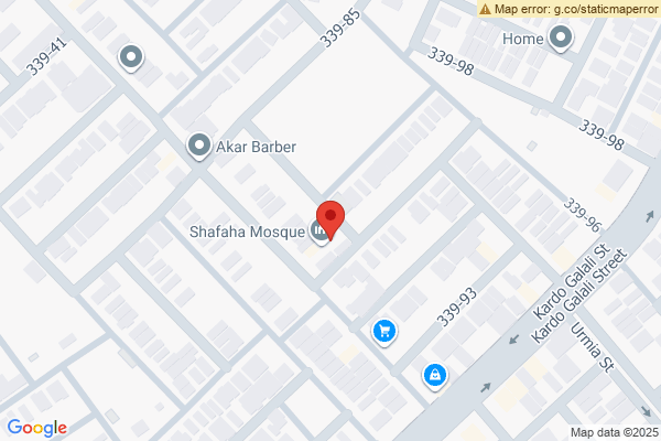 Map Luxurious 4 BR House in Sharawani