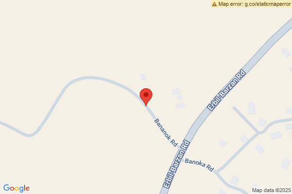 Map Cozy Farmhouse in Shaqlawa, Bana Nok